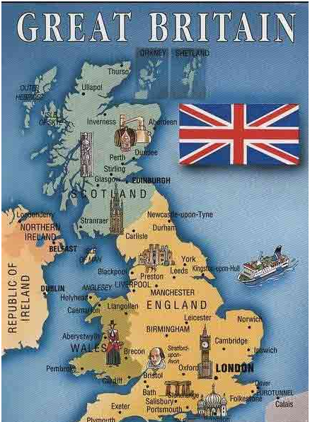 The geographical distribution of famous universities in Britain – Study ...